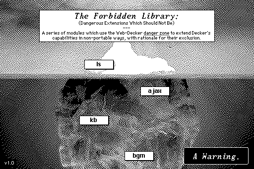 The Forbidden Library Looms Ominously